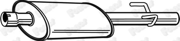 Fonos 618879 - Средний глушитель выхлопных газов autospares.lv