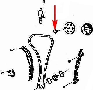 FORD 1342409 - Комплект цепи привода распредвала autospares.lv