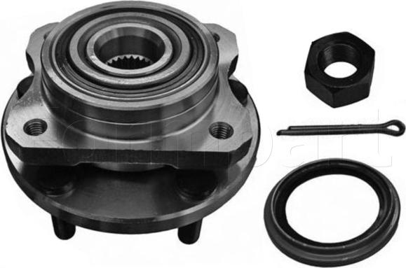 Formpart 60498004/K - Ступица колеса, поворотный кулак autospares.lv