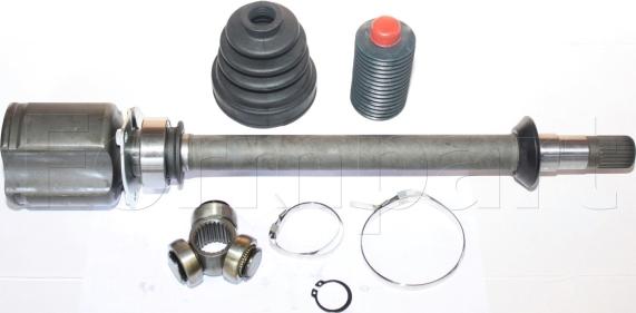 Formpart 14398001/S - Шарнирный комплект, ШРУС, приводной вал autospares.lv