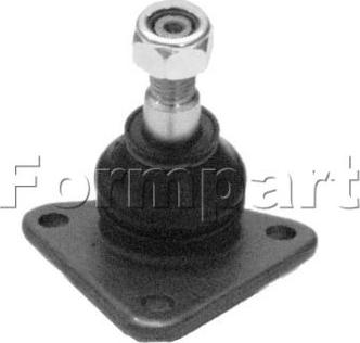 Formpart 1004001 - Шаровая опора, несущий / направляющий шарнир autospares.lv