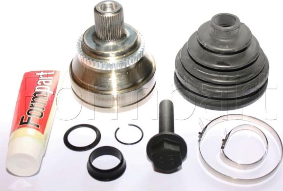 Formpart 11398004/S - Шарнирный комплект, ШРУС, приводной вал autospares.lv