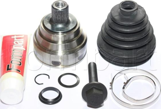 Formpart 11398001/S - Шарнирный комплект, ШРУС, приводной вал autospares.lv