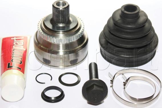 Formpart 11398007/S - Шарнирный комплект, ШРУС, приводной вал autospares.lv