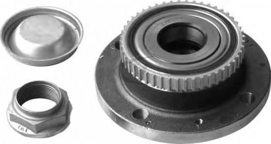 Formpart 13498005/S - Ступица колеса, поворотный кулак autospares.lv