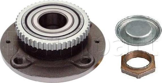 Formpart 13498015/K - Ступица колеса, поворотный кулак autospares.lv