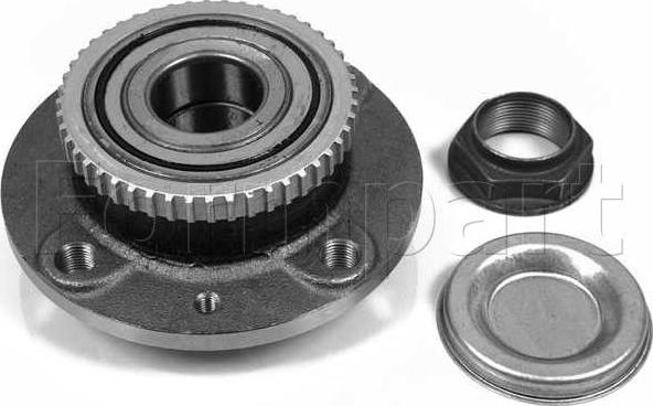 Formpart 13498028/K - Ступица колеса, поворотный кулак autospares.lv