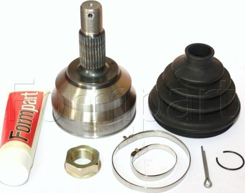 Formpart 13398005/S - Шарнирный комплект, ШРУС, приводной вал autospares.lv