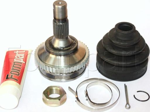 Formpart 13398013/S - Шарнирный комплект, ШРУС, приводной вал autospares.lv