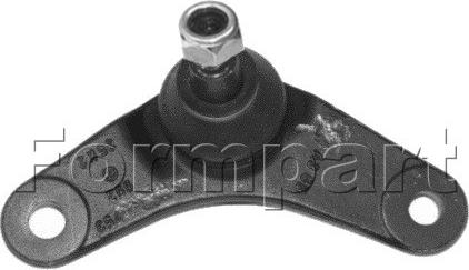 Formpart 1204006 - Шаровая опора, несущий / направляющий шарнир autospares.lv