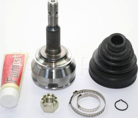 Formpart 32398004/S - Шарнирный комплект, ШРУС, приводной вал autospares.lv