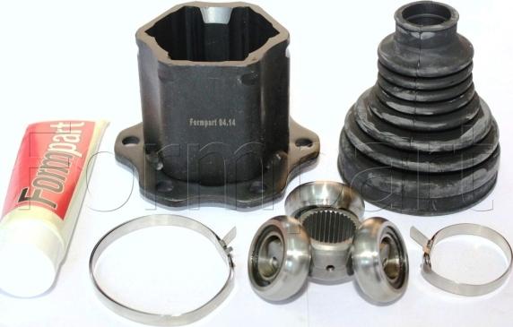 Formpart 29398018/S - Шарнирный комплект, ШРУС, приводной вал autospares.lv