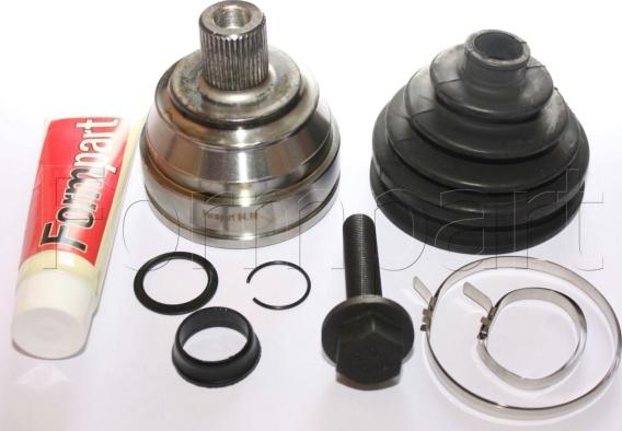 Formpart 29398022/S - Шарнирный комплект, ШРУС, приводной вал autospares.lv