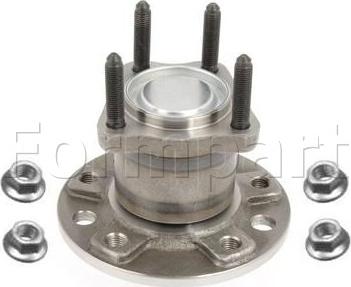 Formpart 20498013/K - Ступица колеса, поворотный кулак autospares.lv