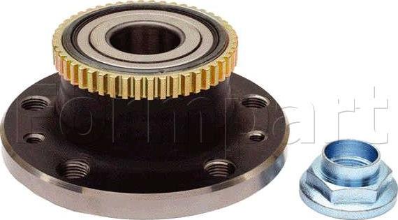 Formpart 22498022/K - Ступица колеса, поворотный кулак autospares.lv