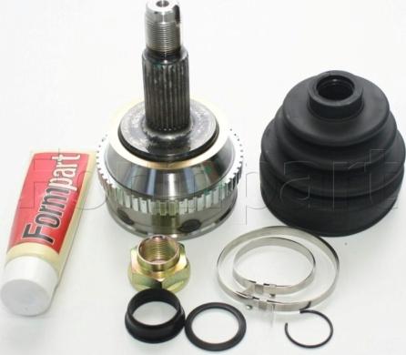 Formpart 22398037/S - Шарнирный комплект, ШРУС, приводной вал autospares.lv