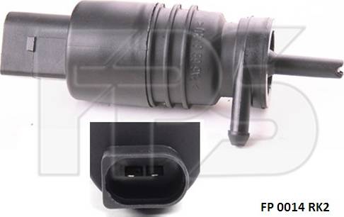 FPS FP 0014 RK2 - Водяной насос, система очистки окон autospares.lv