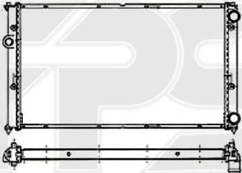 FPS FP 74 A503 - Радиатор, охлаждение двигателя autospares.lv