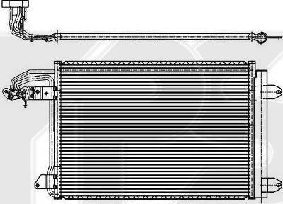 FPS FP 74 K472 - Конденсатор кондиционера autospares.lv