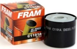 FRAM C1191A - Топливный фильтр autospares.lv