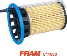 FRAM C11680 - Топливный фильтр autospares.lv