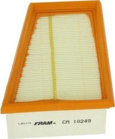 FRAM CA10249 - Воздушный фильтр, двигатель autospares.lv