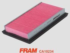 FRAM CA10234 - Воздушный фильтр, двигатель autospares.lv