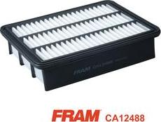 FRAM CA12488 - Воздушный фильтр, двигатель autospares.lv