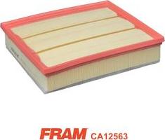 FRAM CA12563 - Воздушный фильтр, двигатель autospares.lv