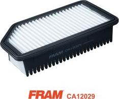 FRAM CA12029 - Воздушный фильтр, двигатель autospares.lv