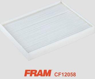 FRAM CF12058 - Фильтр воздуха в салоне autospares.lv