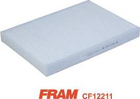 FRAM CF12211 - Фильтр воздуха в салоне autospares.lv