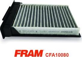 FRAM CFA10080 - Фильтр воздуха в салоне autospares.lv