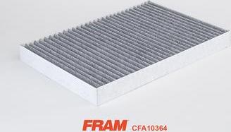 FRAM CFA10364 - Фильтр воздуха в салоне autospares.lv