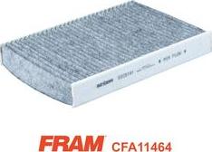 FRAM CFA11464 - Фильтр воздуха в салоне autospares.lv