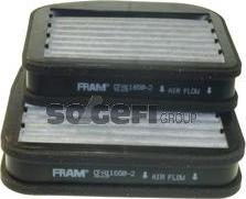 FRAM CFA11650-2 - Фильтр воздуха в салоне autospares.lv