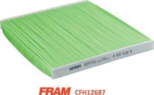 FRAM CFH12692 - Фильтр воздуха в салоне autospares.lv