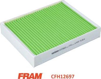 FRAM CFH12697 - Фильтр воздуха в салоне autospares.lv