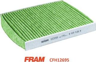 FRAM CFH12679 - Фильтр воздуха в салоне autospares.lv