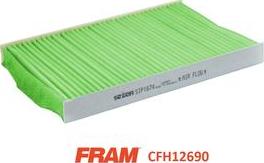 FRAM CFH12704 - Фильтр воздуха в салоне autospares.lv