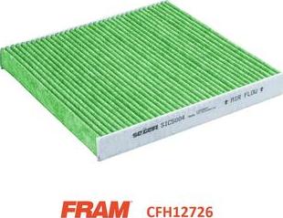 FRAM CFH12705 - Фильтр воздуха в салоне autospares.lv