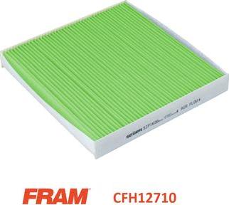 FRAM CFH12710 - Фильтр воздуха в салоне autospares.lv