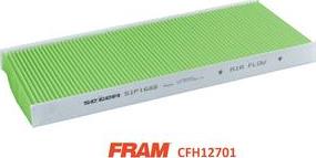 FRAM CFH12739 - Фильтр воздуха в салоне autospares.lv