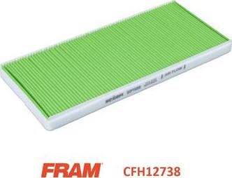 FRAM CFH12738 - Фильтр воздуха в салоне autospares.lv