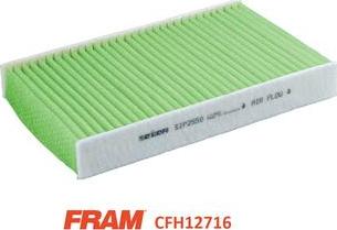 FRAM CFH12725 - Фильтр воздуха в салоне autospares.lv