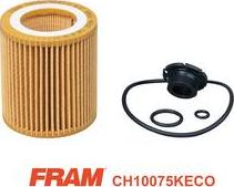 FRAM CH10075KECO - Масляный фильтр autospares.lv