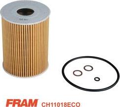 FRAM CH11018ECO - Масляный фильтр autospares.lv