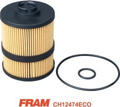 FRAM CH12474ECO - Масляный фильтр autospares.lv