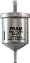 FRAM G4777 - Топливный фильтр autospares.lv
