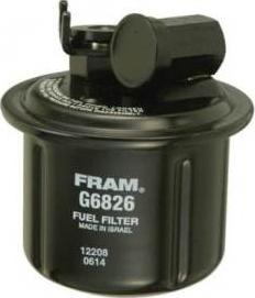 FRAM G6826 - Топливный фильтр autospares.lv